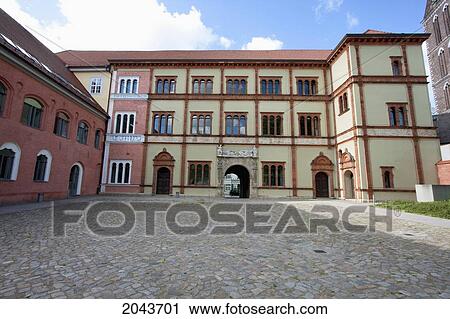 Stock Image - Courthouse, Wismar, Germany. Fotosearch