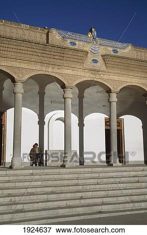 Courtyard, Vakil Mosque View Large Photo Image Stock Photo - Courtyard, Vakil Mosque. Fotosearch