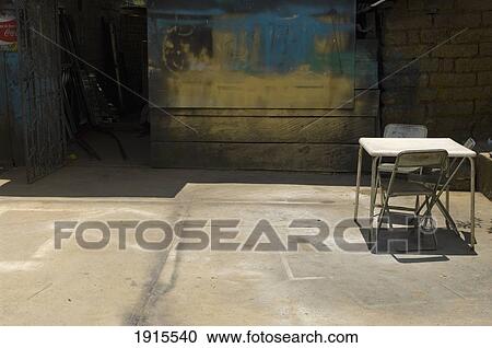 Courtyard With Table And Chairs View Large Photo Image Stock Image - Courtyard With Table And Chairs. Fotosearch