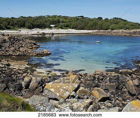 Cove Vean, St Agnes, Isles Of Scilly, Cornwall, Uk, Europe View Large Photo Image Stock Image - Cove Vean, St Agnes, Isles Of Scilly, Cornwall, Uk, Europe. Fotosearch