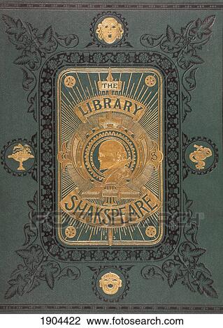 Stock Image - Cover From The Illustrated Library Shakspeare, Published London 1890.. Fotosearch