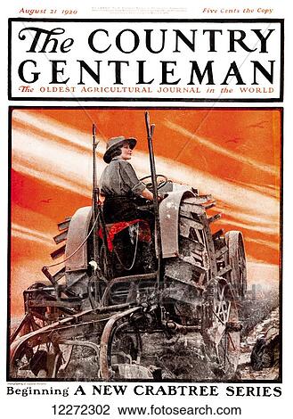 Cover of Country Gentleman agricultural magazine from the early 20th century View Large Photo Image Stock Image - Cover of Country Gentleman agricultural magazine from the early 20th century. Fotosearch