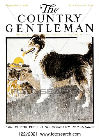 Stock Image - Cover of Country Gentleman agricultural magazine from the early 20th century. Fotosearch