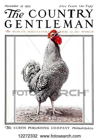 Stock Image - Cover of Country Gentleman agricultural magazine from the early 20th century. Fotosearch