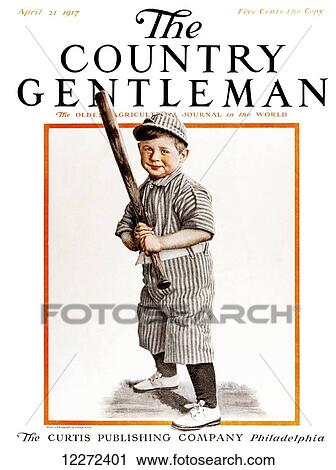 Stock Image - Cover of Country Gentleman agricultural magazine from the early 20th century. Fotosearch