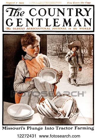 Cover of Country Gentleman agricultural magazine from the early 20th century View Large Photo Image Stock Image - Cover of Country Gentleman agricultural magazine from the early 20th century. Fotosearch