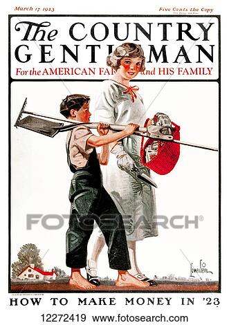 Cover of Country Gentleman agricultural magazine from the early 20th century View Large Photo Image Stock Photo - Cover of Country Gentleman agricultural magazine from the early 20th century. Fotosearch