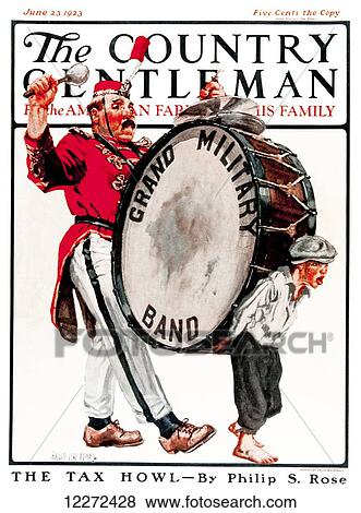 Stock Photo - Cover of Country Gentleman agricultural magazine from the early 20th century. Fotosearch