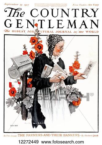 Cover of Country Gentleman agricultural magazine from the early 20th century View Large Photo Image Stock Photo - Cover of Country Gentleman agricultural magazine from the early 20th century. Fotosearch