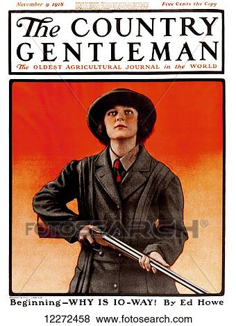 Stock Photo - Cover of Country Gentleman agricultural magazine from the early 20th century. Fotosearch