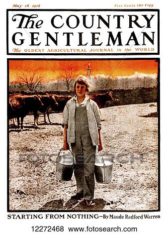 Cover of Country Gentleman agricultural magazine from the early 20th century View Large Photo Image Stock Photo - Cover of Country Gentleman agricultural magazine from the early 20th century. Fotosearch