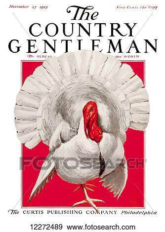 Stock Photo - Cover of Country Gentleman agricultural magazine from the early 20th century. Fotosearch
