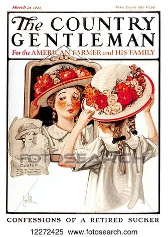 Stock Photography - Cover of Country Gentleman agricultural magazine from the early 20th century. Fotosearch