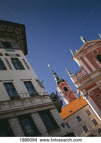 Cropped View Of A Church. View Large Photo Image Picture - Cropped View Of A Church.. Fotosearch