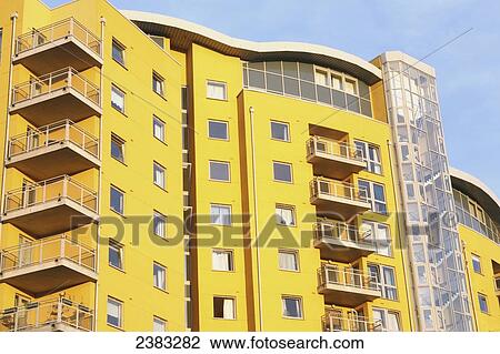 Stock Image - Crown Heights near Basingstoke train station; Basingstoke, Hampshire, England. Fotosearch