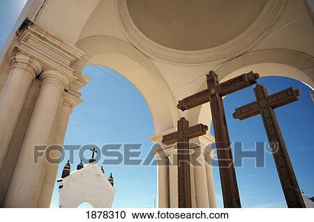 Crucifix At Basilica Of Our Lady Of Copacabana View Large Photo Image Stock Image - Crucifix At Basilica Of Our Lady Of Copacabana. Fotosearch