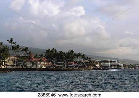 Cruise ship in the port; Kona, Island of Hawaii, Hawaii, United States of America View Large Photo Image Stock Photograph - Cruise ship in the port; Kona, Island of Hawaii, Hawaii, United States of America. Fotosearch