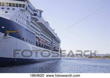 Stock Image - Cruise Ship. Fotosearch