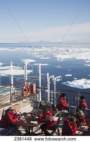 Stock Photo - Cruising around Svalbard; Svalbard. Fotosearch