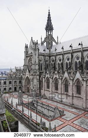 Crypt Of The Basilica Del Voto Nacional, Quito, Pichincha, Ecuador View Large Photo Image Stock Photo - Crypt Of The Basilica Del Voto Nacional, Quito, Pichincha, Ecuador. Fotosearch
