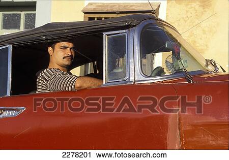 Stock Image - Cuban man in 50. Fotosearch
