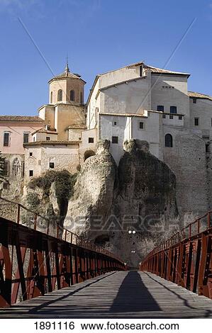 Cuenca Castle View Large Photo Image Stock Photograph - Cuenca Castle. Fotosearch