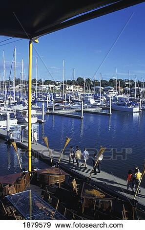 Stock Photo - Cullen Bay Marina. Fotosearch
