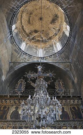 Cyprus, Morphou, Interior of St Mamas Church View Large Photo Image Stock Photography - Cyprus, Morphou, Interior of St Mamas Church. Fotosearch