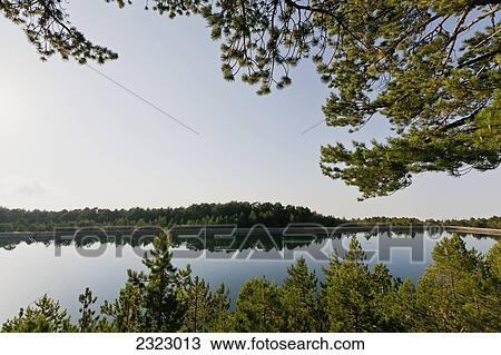Cyprus, Troodos, Tranquil landscape with lake View Large Photo Image Stock Image - Cyprus, Troodos, Tranquil landscape with lake. Fotosearch
