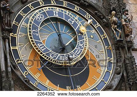 Czech Republic, Astronomical clock at Town Hall; Prague View Large Photo Image Stock Image - Czech Republic, Astronomical clock at Town Hall; Prague. Fotosearch