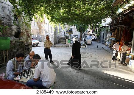 DAMASCUS OLD CITY SYRIA View Large Photo Image Stock Photo - DAMASCUS OLD CITY SYRIA. Fotosearch