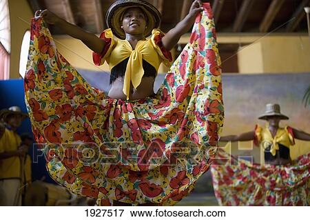 Stock Photo - Dancers In Traditional Dress. Fotosearch