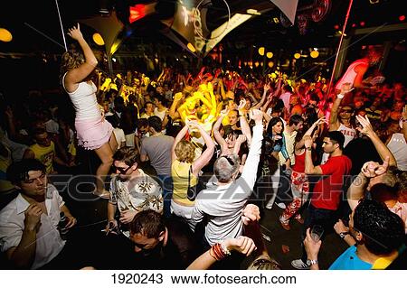 Dancing Clubbers In Nightclub View Large Photo Image Stock Image - Dancing Clubbers In Nightclub. Fotosearch