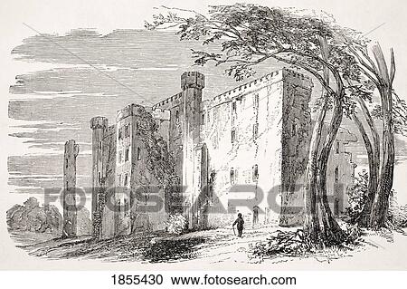 Dangan Castle County Clare Ireland From Old England's Worthies By Lord Brougham And Others Published London Circa 1880's View Large Photo Image Stock Image - Dangan Castle County Clare Ireland From Old England's Worthies By Lord Brougham And Others Published London Circa 1880's. Fotosearch