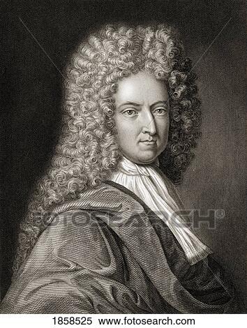 Stock Photography - Daniel Defoe 1660 ÃƒÂ¢Ã¢â€šÂ¬Ã¢â‚¬Å“ 1731. English Novelist And Journalist. From The Book ÃƒÂ¢Ã¢â€šÂ¬Ã…â€œGallery Of PortraitsÃƒÂ¢Ã¢â€šÂ¬Ã‚Â Published London 1833.. Fotosearch