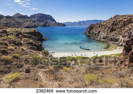 Danzante Island, Gulf of California off the Baja coast; Mexico View Large Photo Image Stock Photo - Danzante Island, Gulf of California off the Baja coast; Mexico. Fotosearch