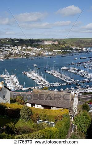 Dartmouth, Devon, Uk View Large Photo Image Stock Image - Dartmouth, Devon, Uk. Fotosearch