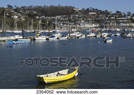 Dartmouth Harbour; Kingswear, Devon, England View Large Photo Image Stock Image - Dartmouth Harbour; Kingswear, Devon, England. Fotosearch