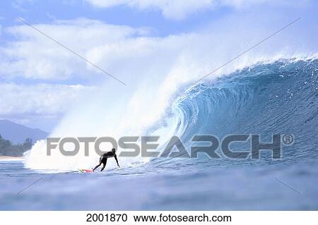 David Cantrell Out In Front Of Large Crashing Wave, Blue Sky With Clouds View Large Photo Image Stock Image - David Cantrell Out In Front Of Large Crashing Wave, Blue Sky With Clouds. Fotosearch