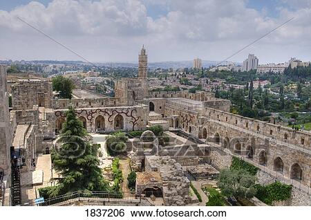 David's Tower Museum, Citadel; Jerusalem, Israel View Large Photo Image Stock Photograph - David's Tower Museum, Citadel; Jerusalem, Israel. Fotosearch