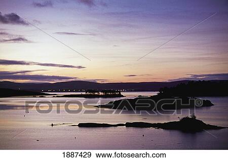 Stock Photo - Dawn Over Bantry Bay. Fotosearch
