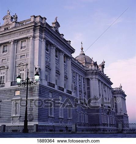 Dawn View Of Royal Palace View Large Photo Image Picture - Dawn View Of Royal Palace. Fotosearch