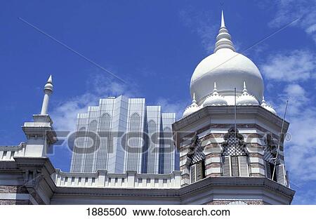 Stock Image - Dayabumi Complex And Neighboring Skyscraper. Fotosearch