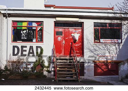 Stock Photography - Dead Gallery and Studio by artist Jon Saemundur Audarson; Reykjavik, Iceland. Fotosearch