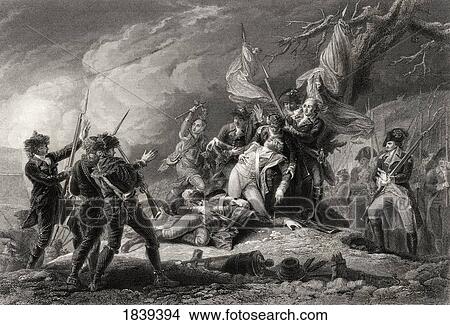 Death Of General Montgomery Battle Of Quebec 1775 General Richard Montgomery 1736-1775 American Revolutionary Officer From A 19Th Century Print Engraved By J C Armytage After J Trumbull View Large Photo Image Picture - Death Of General Montgomery Battle Of Quebec 1775 General Richard Montgomery 1736-1775 American Revolutionary Officer From A 19Th Century Print Engraved By J C Armytage After J Trumbull. Fotosearch