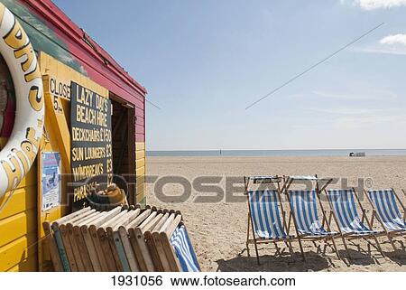 Deckchairs for hire on the beach, Great Yarmouth, Norfolk, England, United Kingdom, Great Yarmouth, Norfolk, England, United Kingdom. View Large Photo Image Stock Photograph - Deckchairs for hire on the beach, Great Yarmouth, Norfolk, England, United Kingdom, Great Yarmouth, Norfolk, England, United Kingdom.. Fotosearch