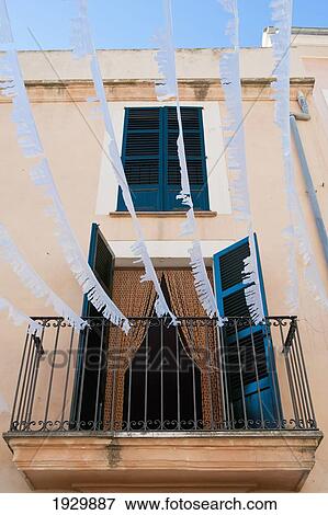 Decorated Street In Alcudia, Mallorca, Balearic Islands, Spain View Large Photo Image Stock Photo - Decorated Street In Alcudia, Mallorca, Balearic Islands, Spain. Fotosearch