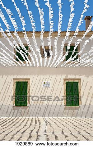 Decorated Street In Alcudia, Mallorca, Balearic Islands, Spain View Large Photo Image Stock Photo - Decorated Street In Alcudia, Mallorca, Balearic Islands, Spain. Fotosearch