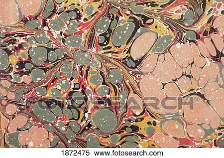 Stock Photography - Decorative Endpaper From A Nineteenth Century Book.. Fotosearch