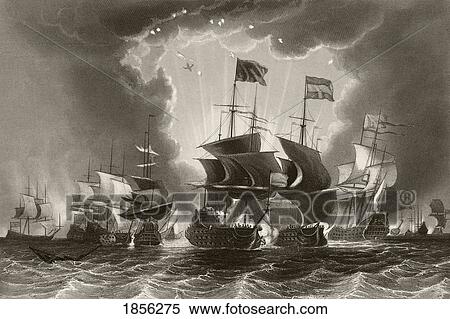Defeat Of The Dutch Fleet By Admiral Robert Blake At The Battle Of The Gabbard 12 And 13 June 1653. From The National And Domestic History Of England By William Aubrey Published London Circa 1890 View Large Photo Image Stock Photography - Defeat Of The Dutch Fleet By Admiral Robert Blake At The Battle Of The Gabbard 12 And 13 June 1653. From The National And Domestic History Of England By William Aubrey Published London Circa 1890. Fotosearch
